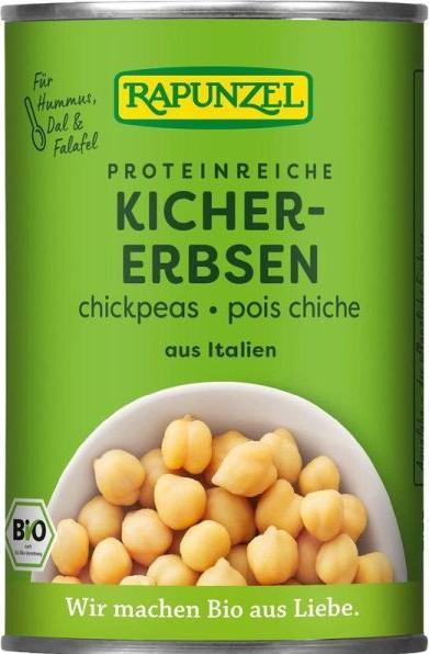 Actual product image Rapunzel Chickpeas (400 g)