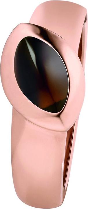 Produktbild Xen Ring mit braunen Hydrothermal Quarz rosè vergoldet (54)