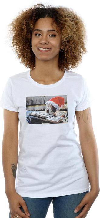 Produktbild Universal Textiles Mogwai Christmas Hat TShirt (M)