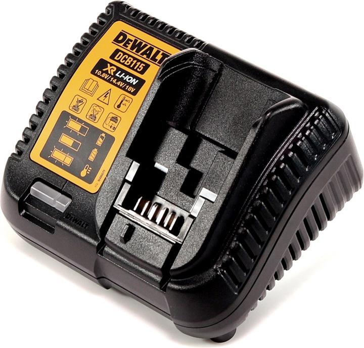 Actual product image DeWalt DEVAL charger DCB115 + 2x2.0Ah DCB115D3 (18 V)