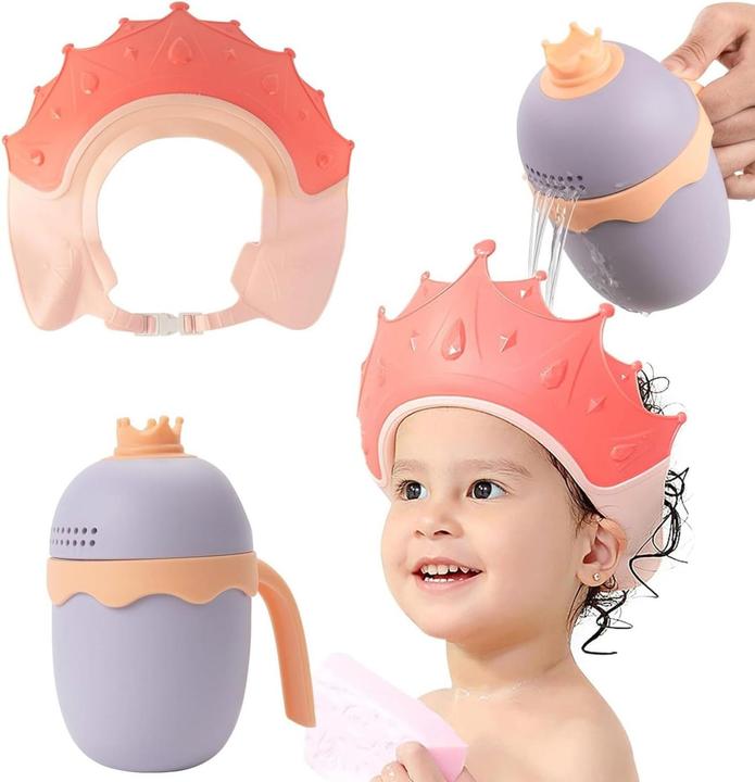 Milkii Shampoo-Schutz/ Duschhaube Kinder mit Haarwaschbecher