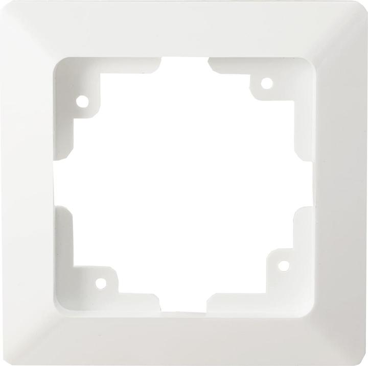 Produktbild Milos Systems MILOS Abdeckrahmen 23159, 1-fach, weiss matt