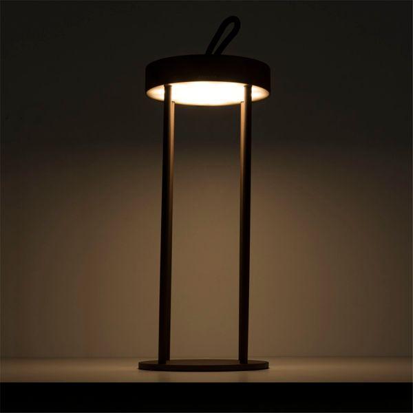 Actual product image Century LED table lamp ATHENA corten 3W 3000K Dimm. IP54 Colour (140 lm)