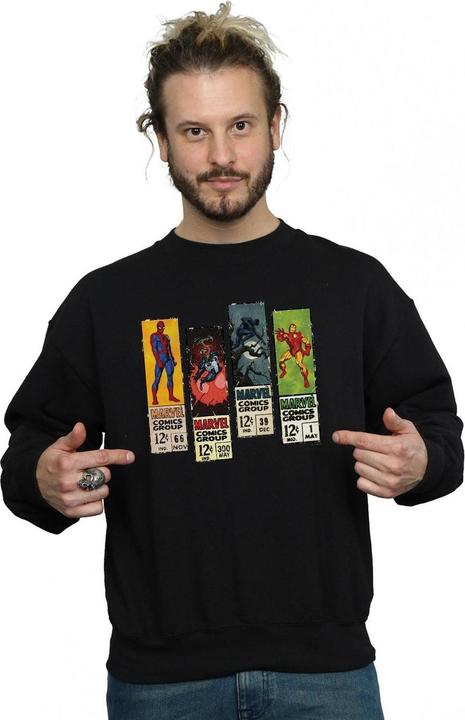 Image du produit - Sweat COMIC STRIPS - Homme (5XL)