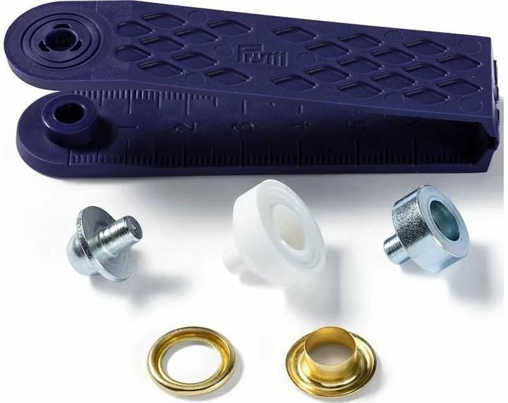 Produktbild Prym Öse mit Scheibe goldfarbig 8mm