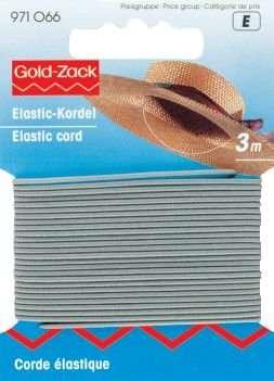 Immagine prodotto Prym Cordoncino elastico grigio chiaro da 1,5 mm, carta da 3 m