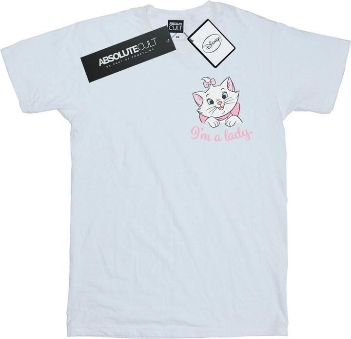 Immagine prodotto Disney Aristocats Marie I'm A Lady Breast Print Maglietta Ampia Donna (XXL)