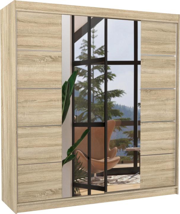 Actual product image ADRK Furniture Dalmata (200 x 58 x 215 cm)