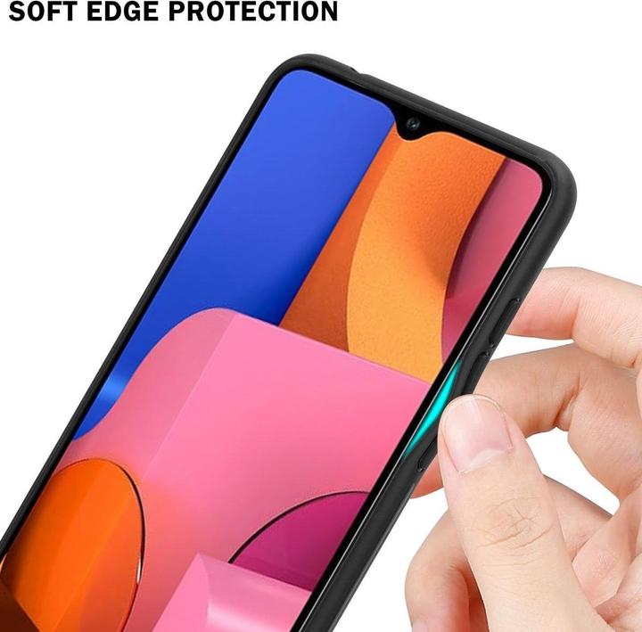 Immagine prodotto Cadorabo Copertura di vetro a strisce in TPU (Samsung Galaxy A20s)