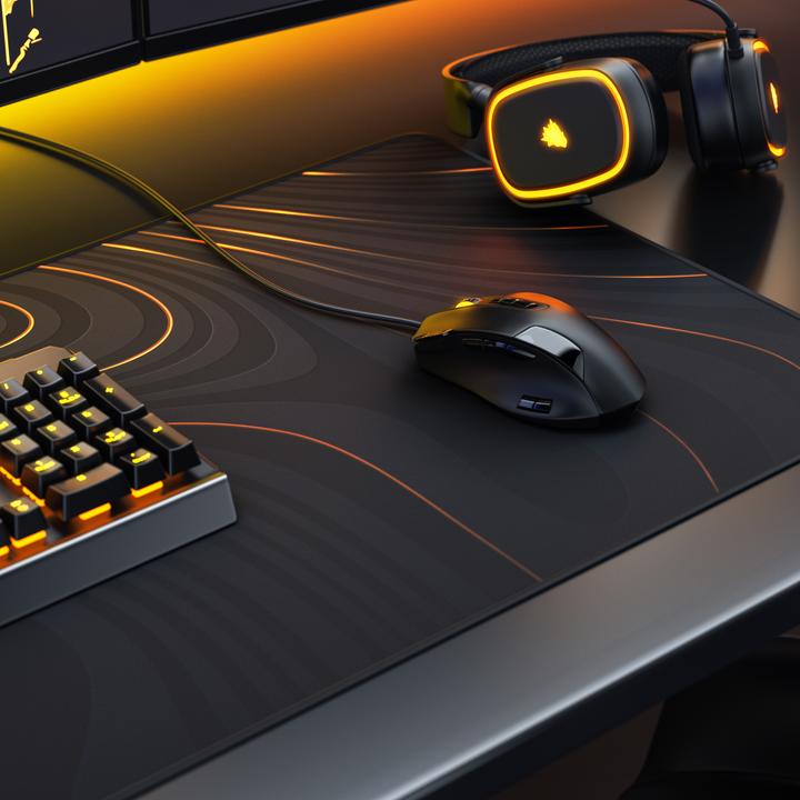 Image du produit Titanwolf Tapis de souris de jeu, 900 x 400mm XXL Speed Gaming Mousepad, Tapis de souris Très grande surface (XXL)