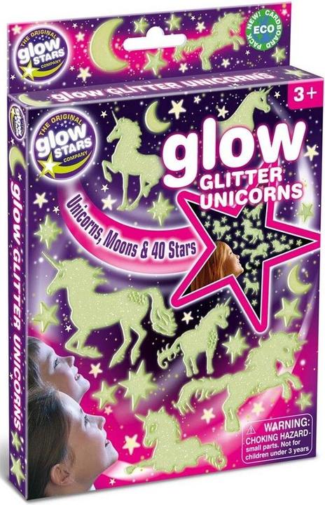 Brainstorm Einhörner, Sterne & Monde Glow in the Dark (Deutsch)
