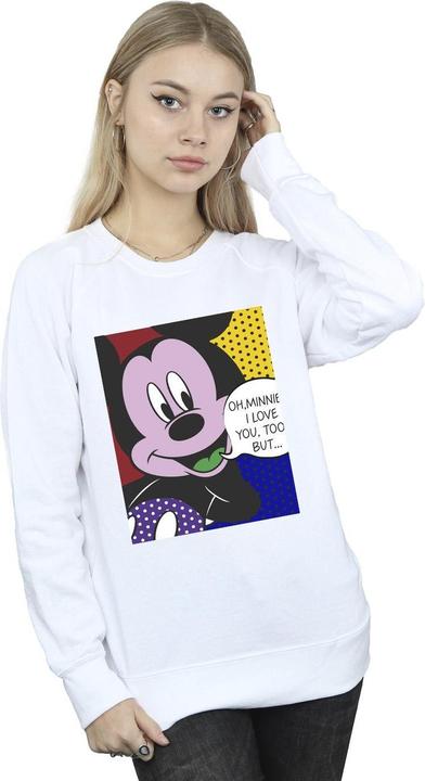 Immagine prodotto Disney Mickey Mouse Oh Minnie Pop Art Felpa Donna (XXL)