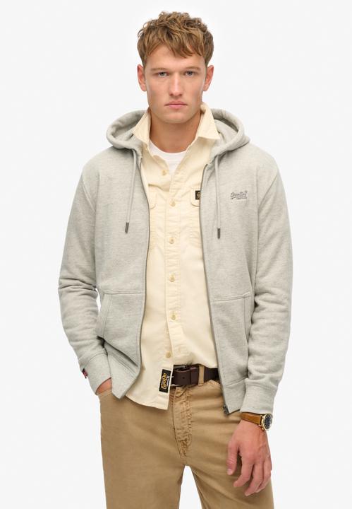 Immagine prodotto Superdry Sweatjacke Casual Figurbetont Essential Logo Zip Hoodie (XXL)