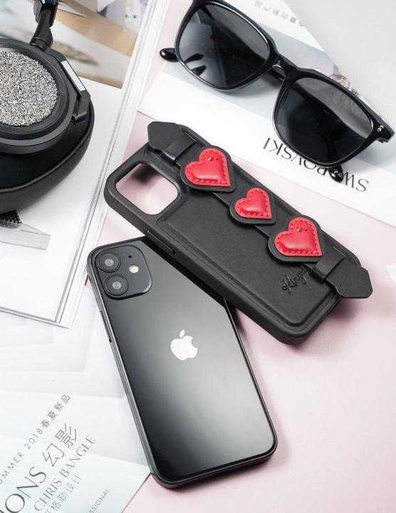 Produktbild Kingxbar The Sweet Series case is decorated with original Swarovski crystals for the iPhone 12 mini blue (Apple iPhone 12 mini)