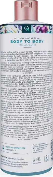 Image du produit Exotiq Huile de massage Body to Body (500 ml)