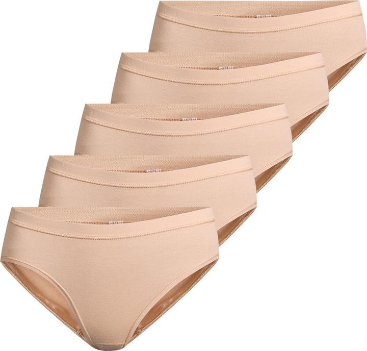 Immagine prodotto Conta Confezione da 5 slip midi a costine sottili (40, L, Confezione da 5 pezzi)
