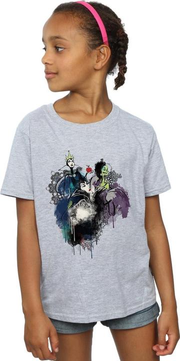 Image du produit Disney - T-shirt VILLAINS SKETCH - Fille (152, 158)