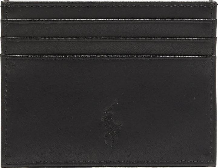 Produktbild Ralph Lauren Polo Narbiges Leder Gürtel und Brieftasche Set Logo