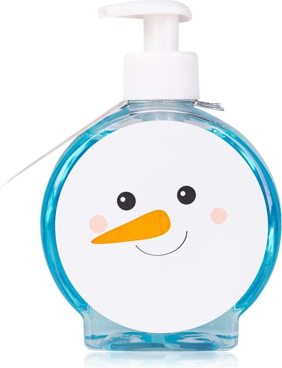 Image du produit Accentra Savon pour les mains SNOW WORRIES en distributeur à pompe, motif : bonhomme de neige, 350ml, parfum (Savon liquide, 350 ml)