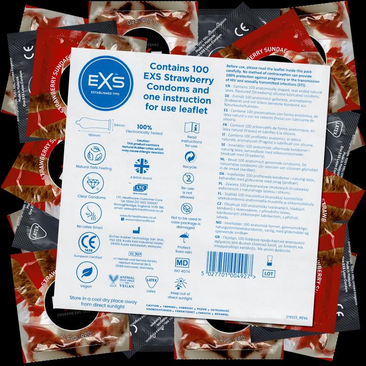 Produktbild EXS Strawberry (100 Stk.)