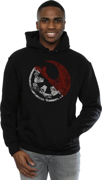 Image du produit Star Wars - Sweat à capuche ROGUE ONE RUSTY EMBLEMS - Homme (S)