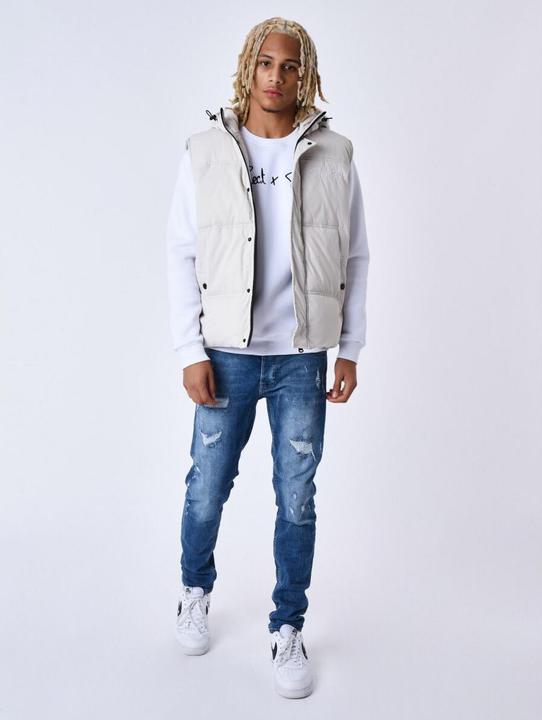 Produktbild Project X Paris ärmeose daunenjacke mit kapuze (L)