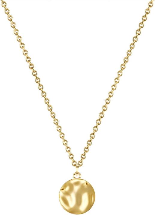 Produktbild Glanzstücke München Damen Kreis Sterling Silber gelbgold 40,0 cm Basiskette + 5,5 cm Verlängerung - 31364 (Sterling Silber, 40 - 45 cm)
