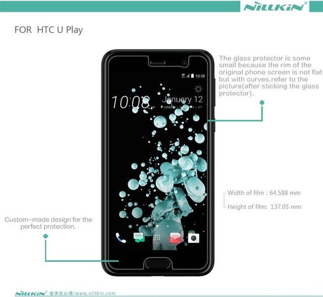 Actual product image Nillkin Matte Series (1 Piece, HTC U Play)