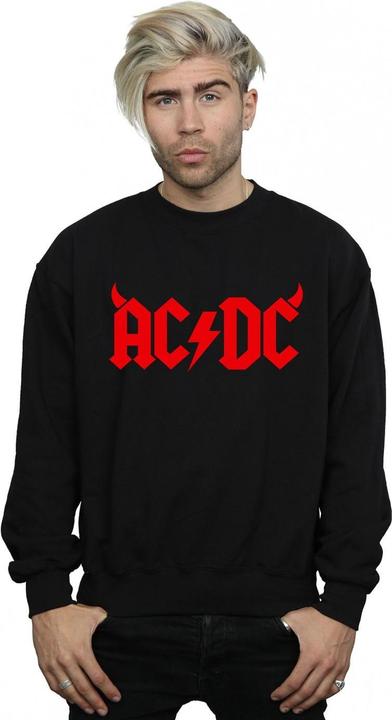 Produktbild AC/DC Horns Logo Baumwolle Sweatshirt (L)