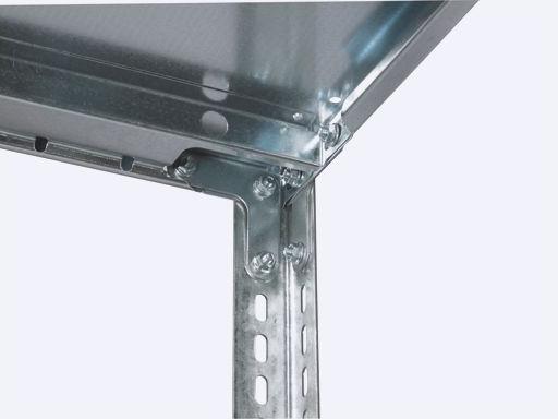 Actual product image Schulte Lagertechnik Bolted system Basic shelving MULTIplus250
