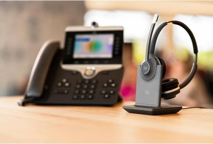 Produktbild Cisco 562 Wireless Dual Headset Standard Base Station Eu In Nms In Accs (Kabellos, USB-A)
