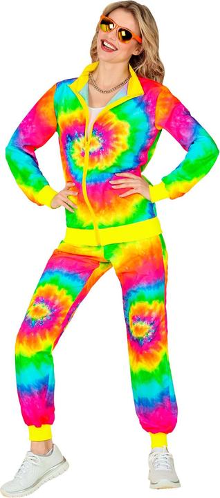 Image du produit Widmann années 60 - Hippie Tie Dye Tenue de sport (S)