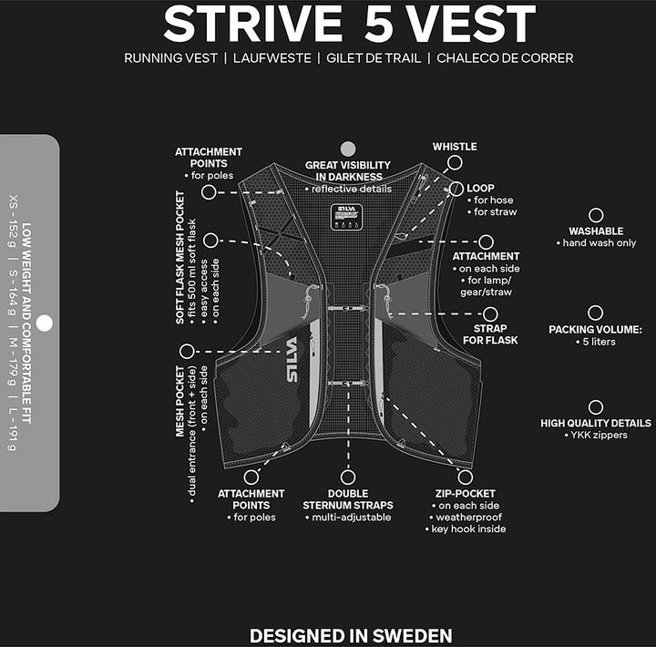 Produktbild Silva Strive 5 Vest (S, 5XL)