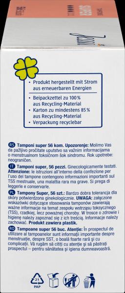 Produktbild dm Jessa Tampons Super (56 x)