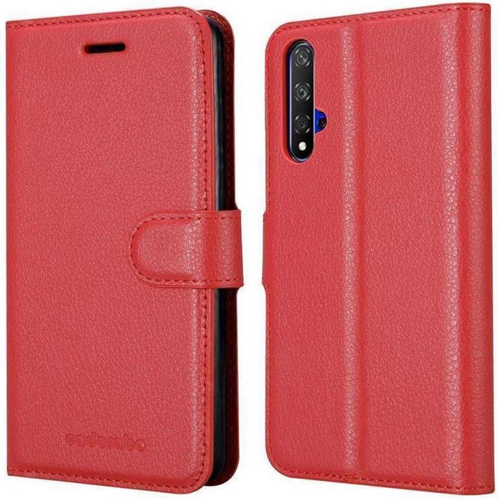 Actual product image Cadorabo Book with stand function cover (TCL 20S, Huawei Nova 5T, K20)