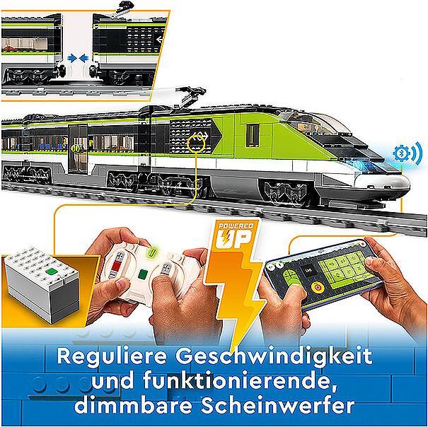 Produktbild LEGO Personen-Schnellzug (60337, LEGO City, LEGO Powered UP)