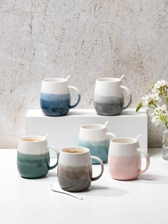 Produktbild Ladelle Immerse schattiert mitternachtsblau Becher- & Löffel-Set 12cm (1 x)