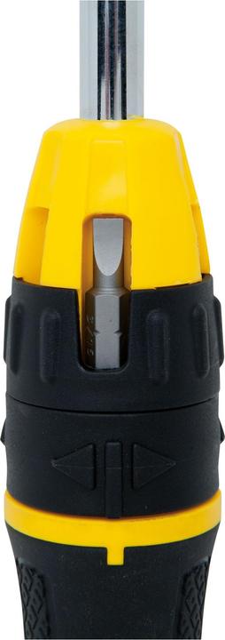 Actual product image Stanley Bit screwdriver+20 bits ratchet (Square, Phillipps cross recess (PH), Port)