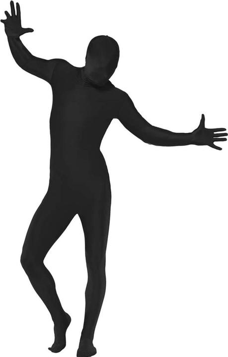 Produktbild Metamorph Ganzkörperanzug schwarz - für Halloween Karneval (L)