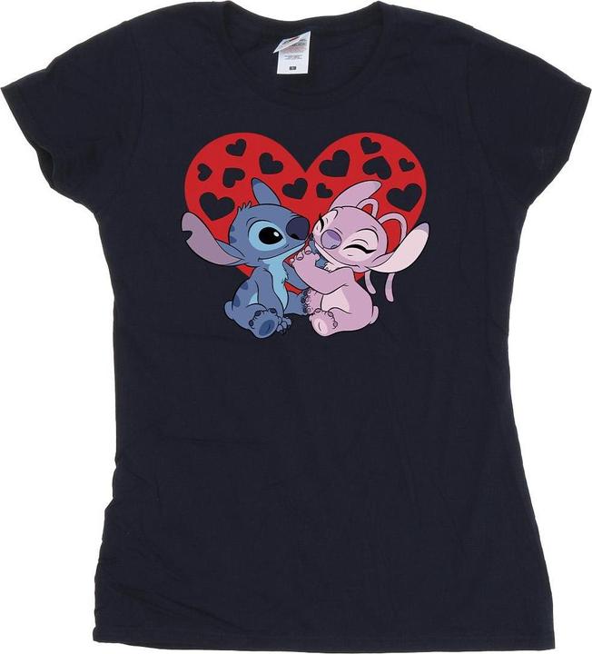 Produktbild Disney Lilo & Stitch Hearts TShirt (XXL)