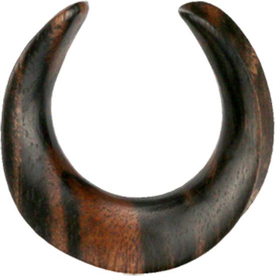Immagine prodotto Star Piercing Sella in legno di Arang (senza ottone, Organico)