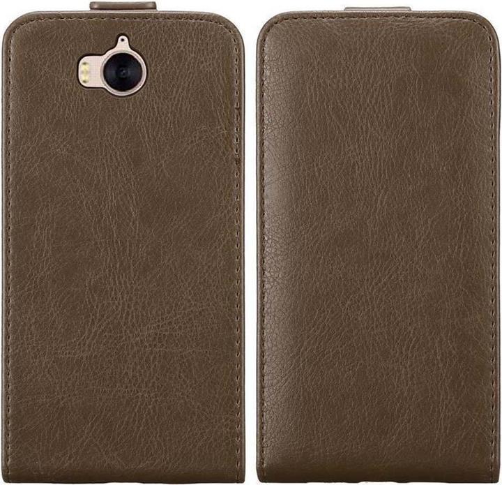 Actual product image Cadorabo Flip like Invisible Cover (Huawei Y5 (2017), Huawei Y6)