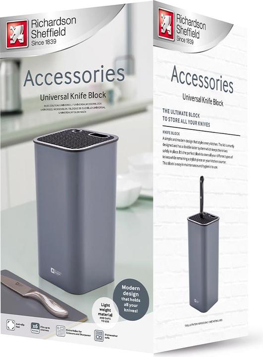 Image du produit Richardson Sheffield Bloc universel avec grille - gris