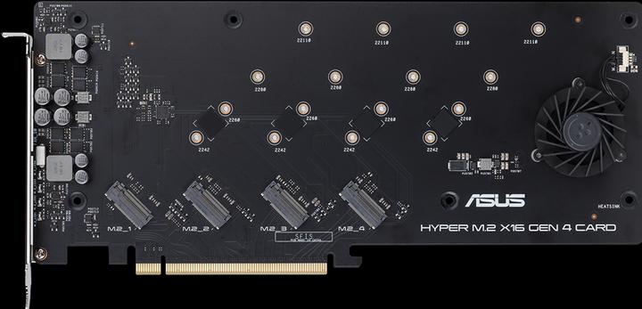 Produktbild ASUS Hyper M.2 x16 Gen 4-Karte