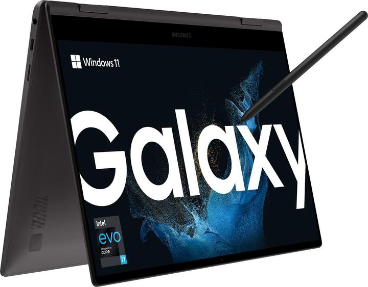 Actual product image Samsung Galaxy Book2 Pro 360 (13.30", Intel Core i7-1260P, 16 GB, 512 GB, DE)