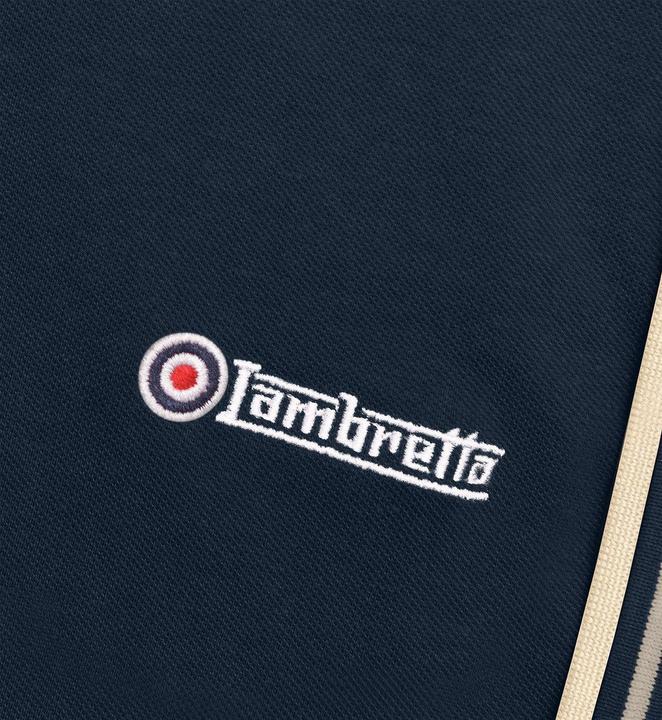 Actual product image Lambretta Mens Twin Tip Big & Tall Polo Shirt (3XL)