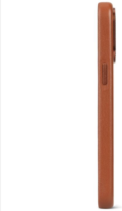 Actual product image Decoded Leather Backcover for iPhone 15 Plus Tan (Apple iPhone 15 Plus)
