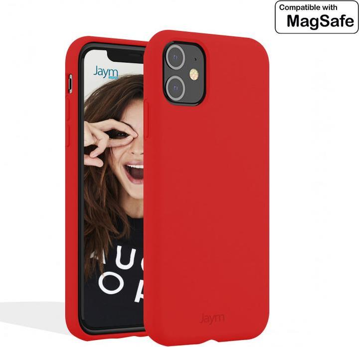 Immagine prodotto Jaym Custodia in silicone premium, serie rossa (Apple iPhone 13 Pro)