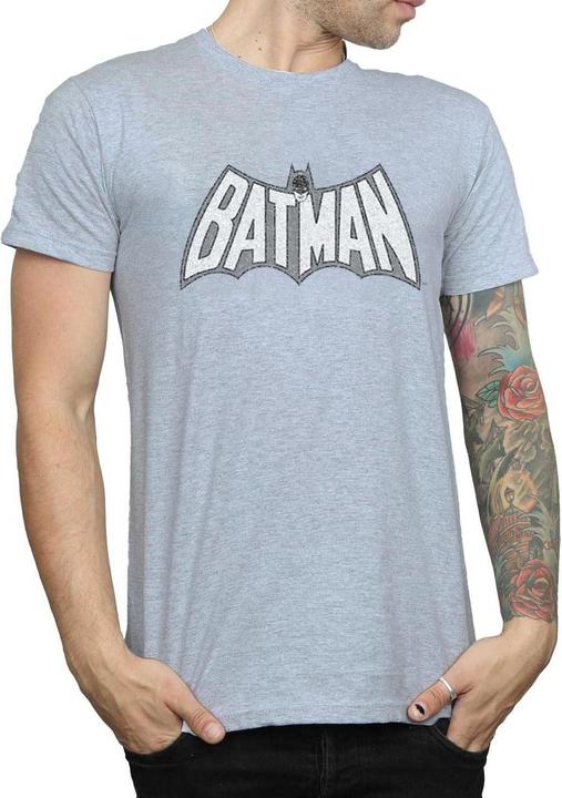 Immagine prodotto Batman Retro Crackle Logo Maglietta Uomo (L)