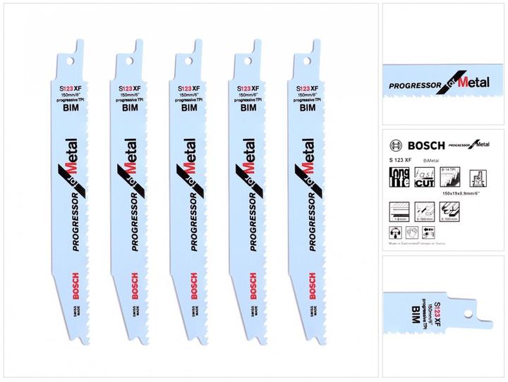 Productafbeelding Bosch Professional Zubehör Sabelzaagblad S 123 XF, Progr